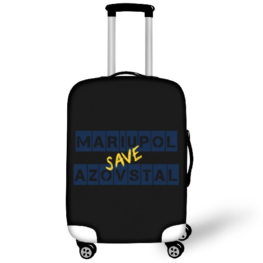 Save Azovstal Save Mariupol Ukraine Stefania Luggage Covers