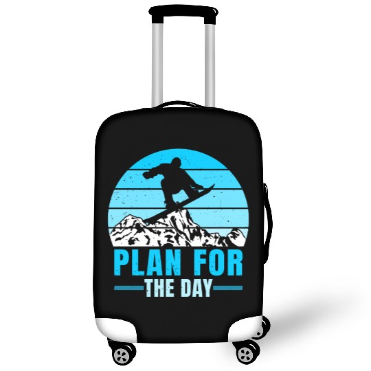 Snowboarding Plan For to Day Freestyle Snowboard Luggage Covers