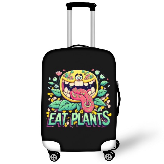 Eat Plants Luggage Covers