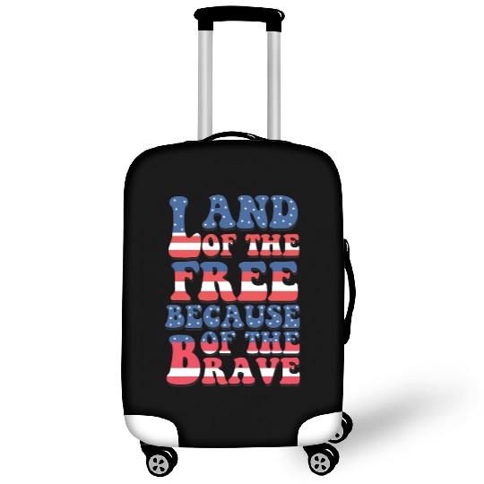 Land of the free Luggage Covers
