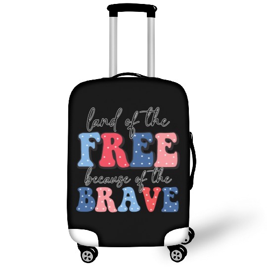 Land of the free because the brave Luggage Covers