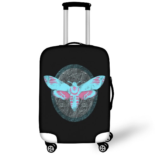 Framed Death's Head Hawk Moth Luggage Covers