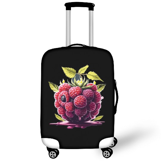 Raspberry Luggage Covers