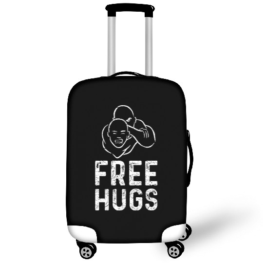 Free Hugs Funny Brazilian Jiu-Jitsu MMA BJJ Luggage Covers