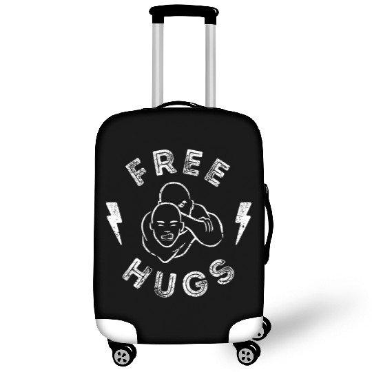 Funny BJJ Luggage Covers Brazilian Jiu-Jitsu Free Hugs