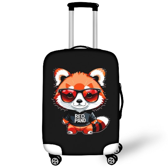 Chibi Red Panda Cub Luggage Covers