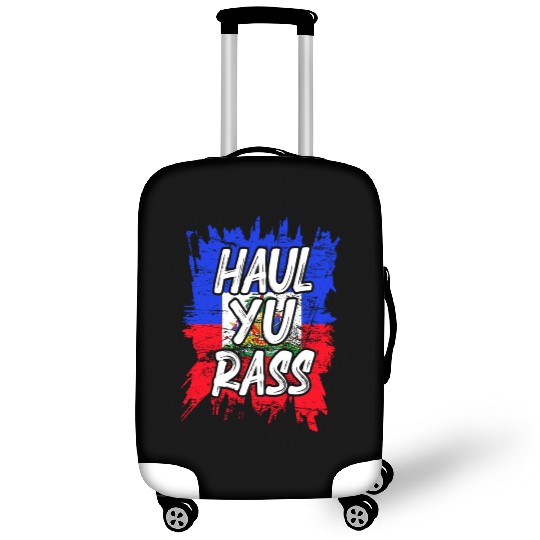 Haul Yu Rass Afro Pride Kriol Haiti Flag Luggage Covers