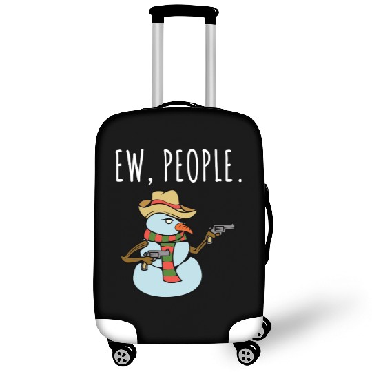 Ew People Armed Snowman Luggage Covers