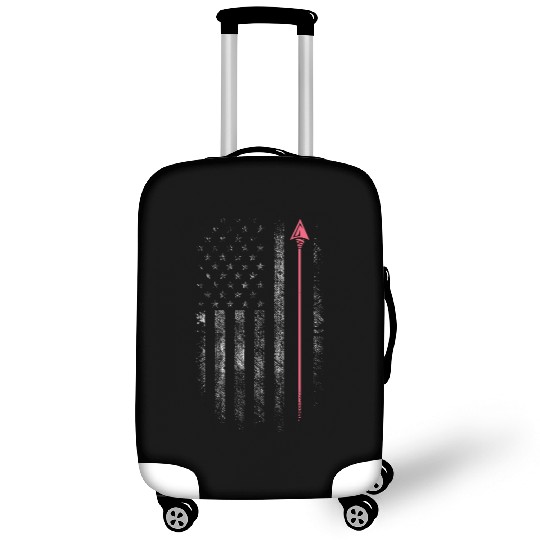 Archery Arrow USA American Flag Luggage Covers