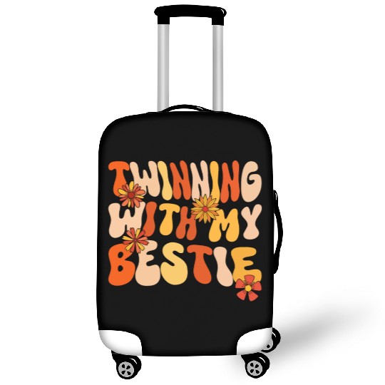Twinning With My Bestie Spirit Week Twin Day Luggage Covers