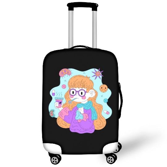 Girl design. Luggage Covers