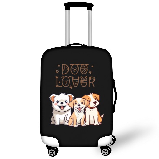 3 Cute Dogs for Dog Lovers Luggage Covers