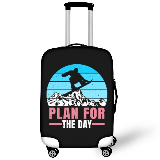 Snowboarding Plan For to Day Freestyle Snowboard Luggage Covers