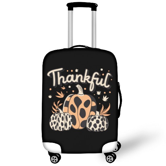 Thankful Thanksgiving Fall Vibes Luggage Covers