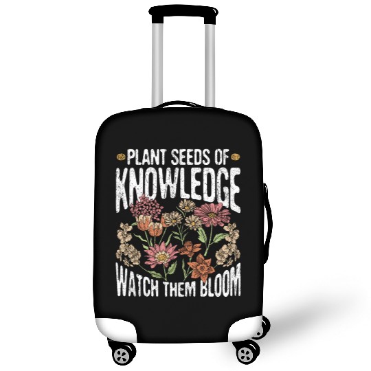 Teacher Wildflower Plant Seeds Of Knowledge Luggage Covers