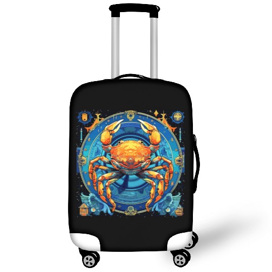 Embrace Your Cancer Identity: Cancer Zodiac Luggage Covers