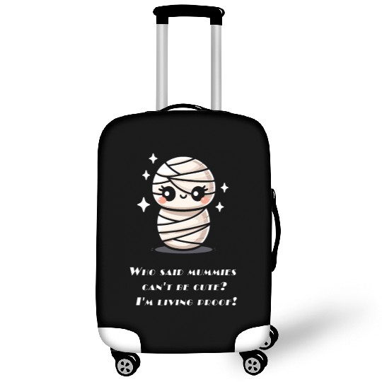 Cute Little Halloween Mummy Luggage Covers