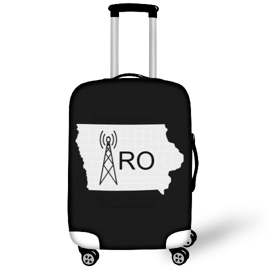 IRO Logo Grayscale Luggage Covers