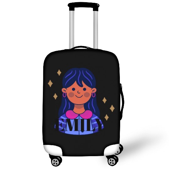 emily name Luggage Covers