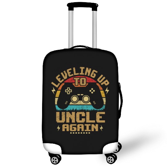 Leveling Up To Uncle Again Gamer Promoted To Uncle Luggage Covers