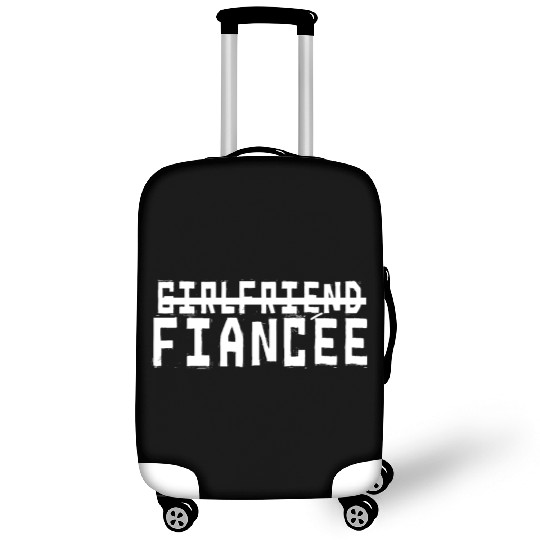 Girlfriend Fiancee Couple Engagement Engaged Luggage Covers