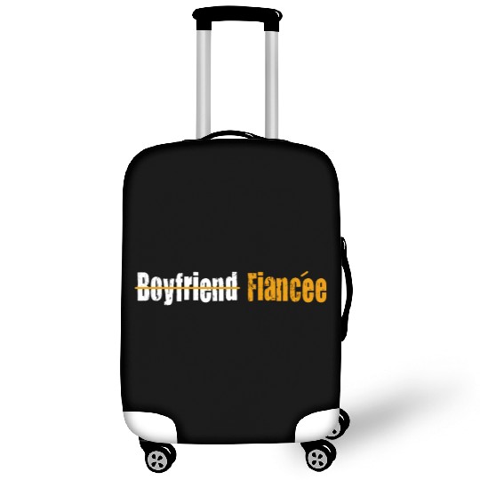 Couple Engagement Engaged Men Funny Fiancee Luggage Covers