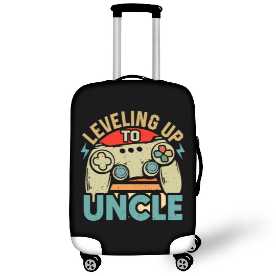 Leveled Up To Uncle Gamer Gaming Future Uncle Luggage Covers
