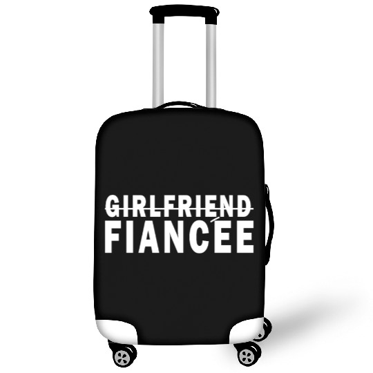Girlfriend Fiancee Couple Engagement Engaged Luggage Covers