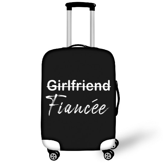 Girlfriend Fiancee Couple Engagement Engaged Luggage Covers