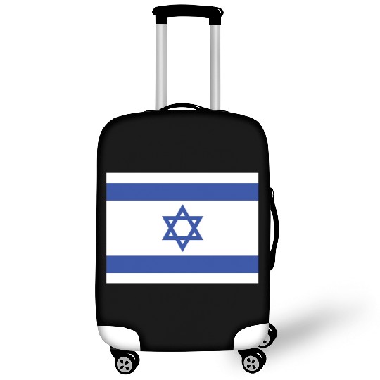 Israeli Flag with Star of David Design Luggage Covers
