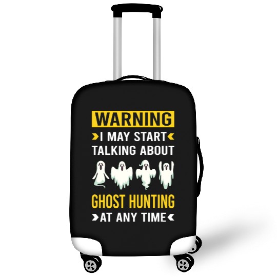 Warning Ghost Hunting Hunter Paranormal Luggage Covers