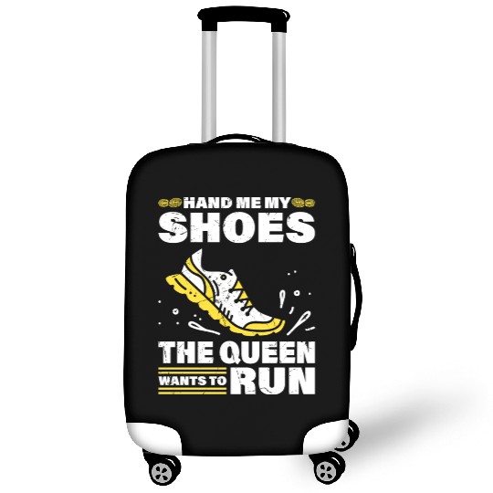 Field Running Queen Cross Country Running Luggage Covers