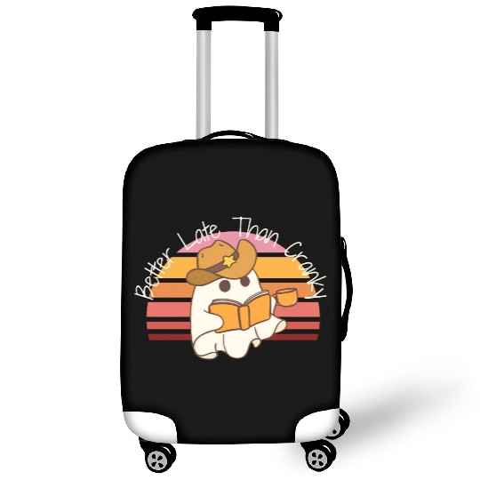 Better Late Better Late Than Cranky Fall Autumn Luggage Covers