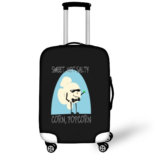 Sweet Popcorn Funny Pop Culture Cartoon Parody Luggage Covers