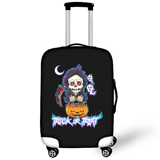 Trick or Treat Grim Reaper Luggage Covers