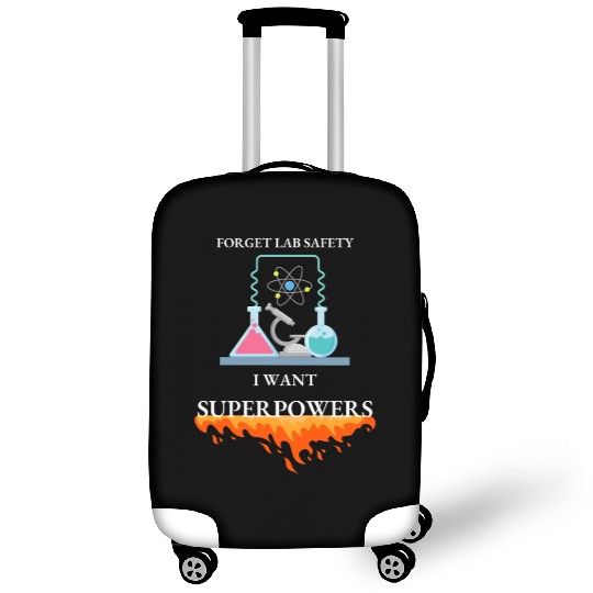 Embrace Your Inner Hero Lab Safety Superpowers Luggage Covers
