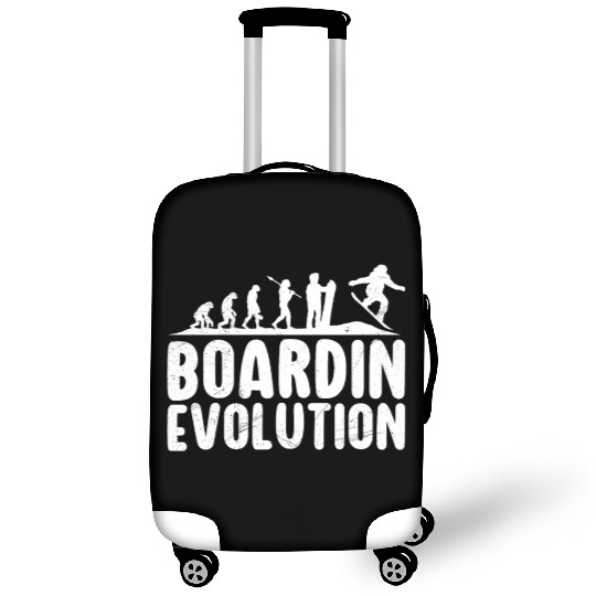 Snowboarder Boardin Evolution Snowboarding Luggage Covers