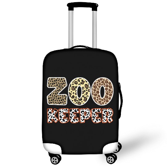 Zookeeper African Animals Zebra - Giraffe Luggage Covers