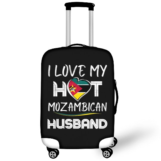 Funny Mozambican Husband Proud Wife Luggage Covers