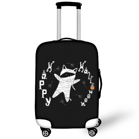 Halloween Cat Mummy For Cat Lover Luggage Covers