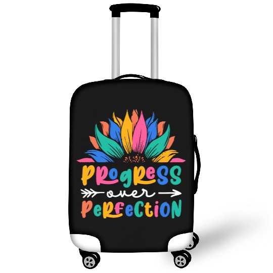 Progress Over Perfection Back To School Teacher Luggage Covers