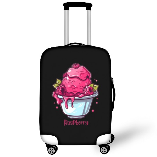 Raspberry Luggage Covers