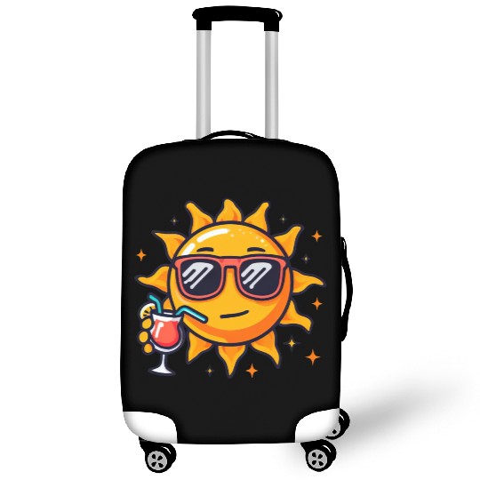 Sun cocktail relaxation star sun Luggage Covers