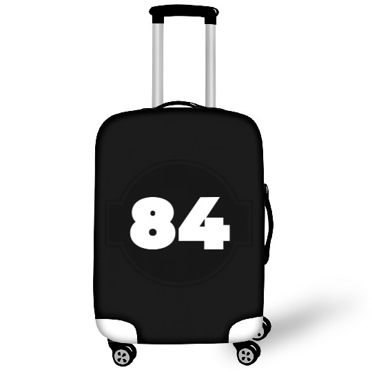 Congratulations 84 Years Old - Number Eighty-Four Luggage Covers