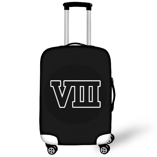 8 Years Greek Symbol / Number Eight Luggage Covers