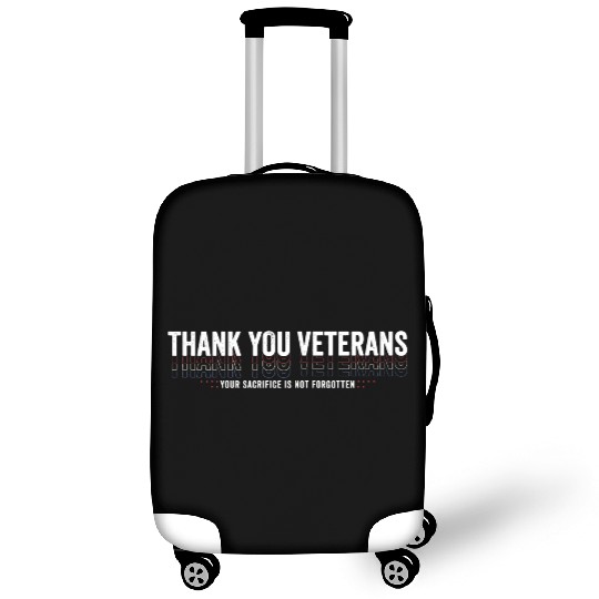 Thank You Veterans! Thank You For Your Service Luggage Covers