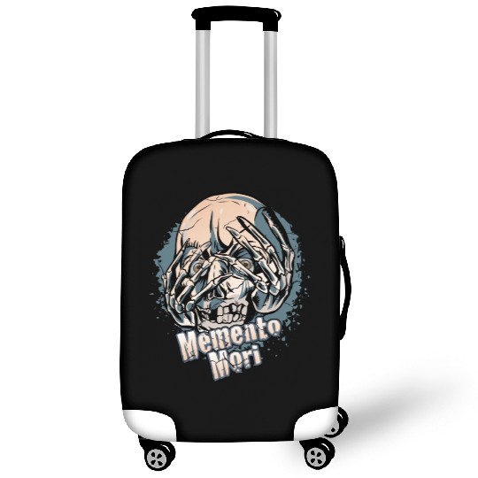 Unique Skull With Skeleton Hands Over Face Luggage Covers