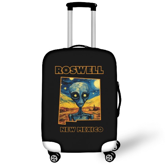 Roswell New Mexico - Alien Luggage Covers