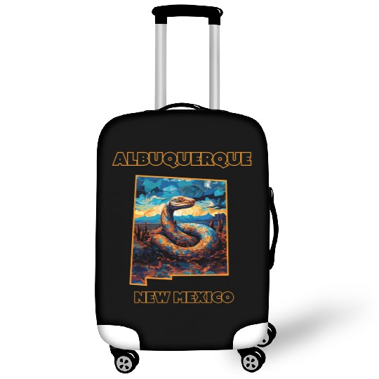 New Mexico - Rattlesnake Luggage Covers