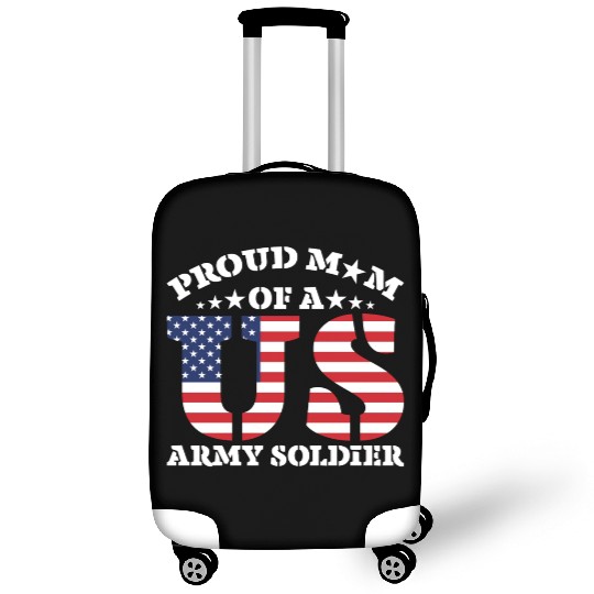 Proud Mom Of A Us Army Soldier Luggage Covers